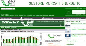 gestore mercati energetici