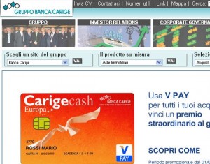 Carige banca online