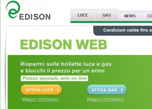 Edison: nuove promozioni luce e gas