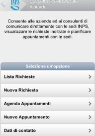 Nuovi servizi Inps mobile imprese e professionisti
